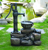 Water features Water features